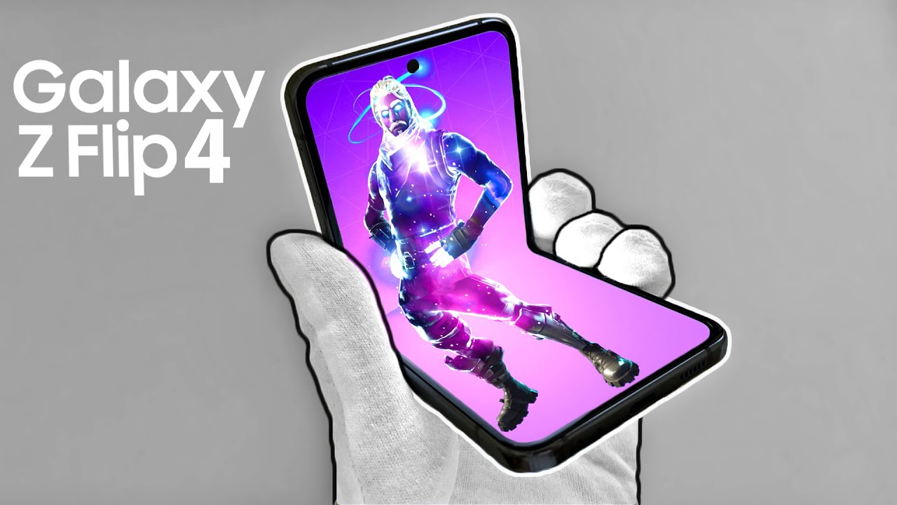 Samsung Galaxy Z Flip 4 💜 aesthetic unboxing