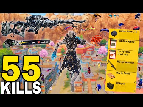 Wow!😍 NEW BEST MODE GAMEPLAY in NARUTO MODE 🔥 Pubg Mobile-Bgmi