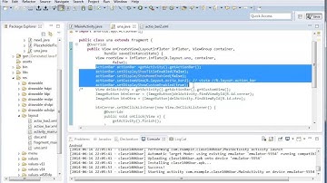Tutorial CUSTOM / MODIFICAR ACTION BAR ECLIPSE ANDROID