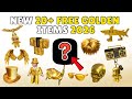 New! Get 20+ Free Golden Items &amp; Free Golden Hair in Roblox 2026 (0 Robux)
