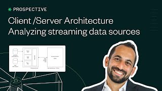 Prospective Client /Server Architecture  --Analyzing streaming data sources