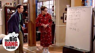 Leslie Fixes Sheldon's Equation | The Big Bang Theory screenshot 3