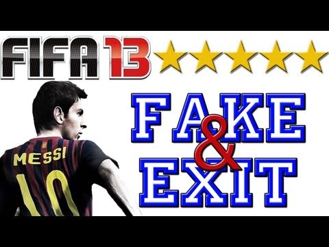 Drag Back Fake & Exit Left / Right (Tutorial) :: FIFA 13 [PS3 / Xbox 360] ᴴᴰ ★★★★★