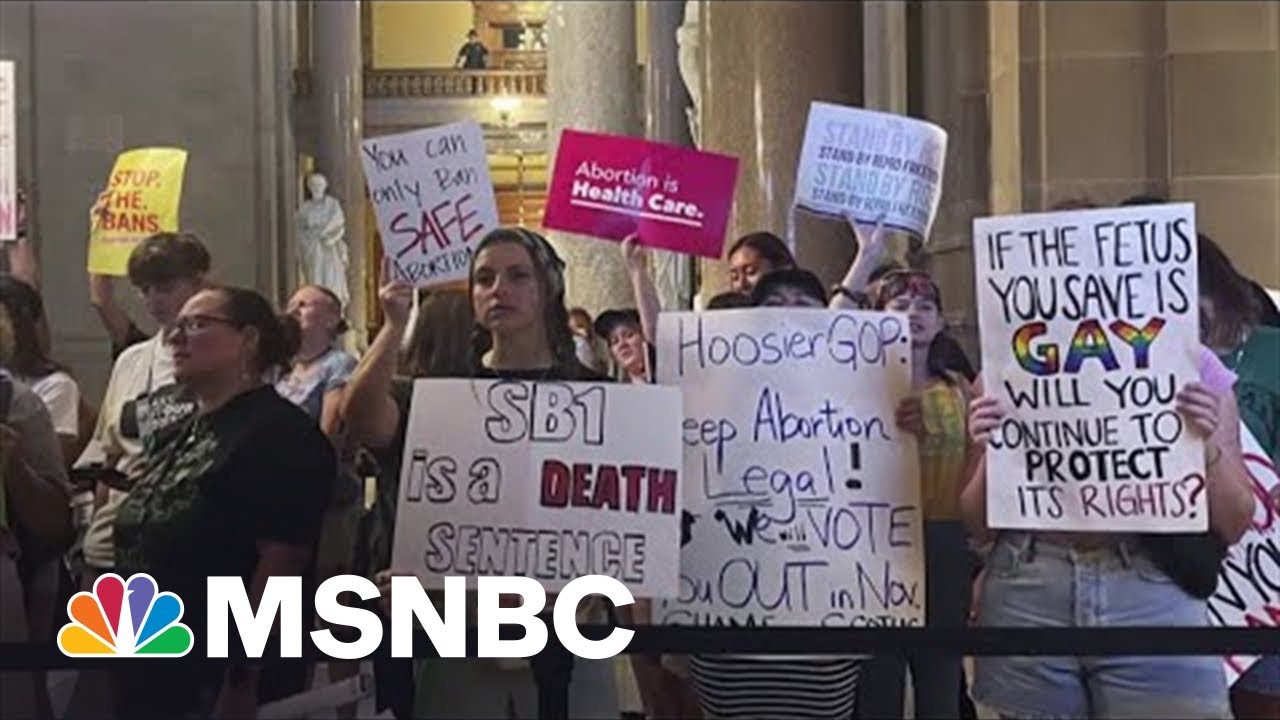 Judge In Indiana Stops Statewide Abortion Ban From Taking Effect - YouTube