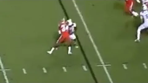 Eric Coley Delivers HUGE Hit on Tabari Hines
