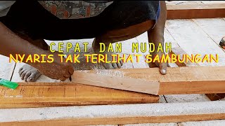 CARA MENYAMBUNG KAYU PALING MUDAH/ TUKANG KAYU HANDAL