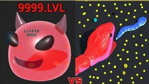 Snake Clash IO vs Clash of Slimes | Who Is The Real King?! 👑 PART-37