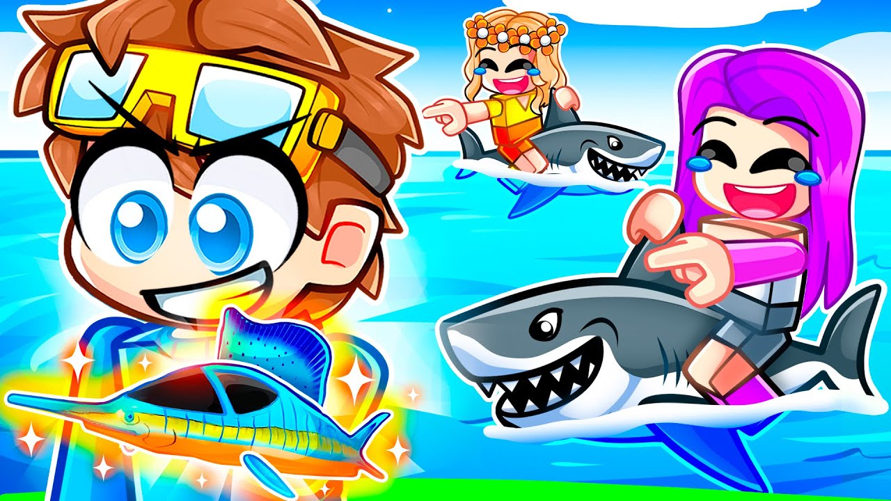 Pretending To Be A NOOB, Then Using $11,000,000 SEA BREACHER! (SharkBite)