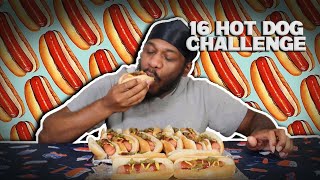16 HOT DOG CHALLENGE