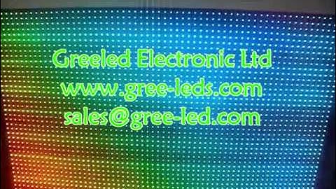 WS2801 led strip display.avi