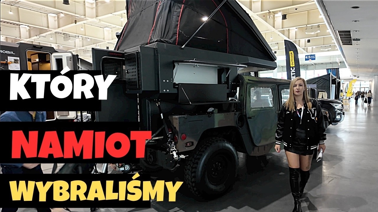 Zamieniamy PRZYCZEPĘ na NAMIOT DACHOWY ? Caravans Salon 2025 Poznań