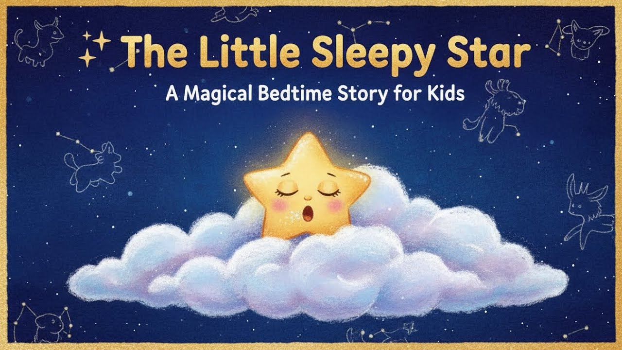 ✨ The Little Little Sleepy Star: A Magical Bedtime Story for Kids
