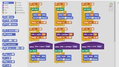 Programming in Scratch 2.0: Using Your New Blocks