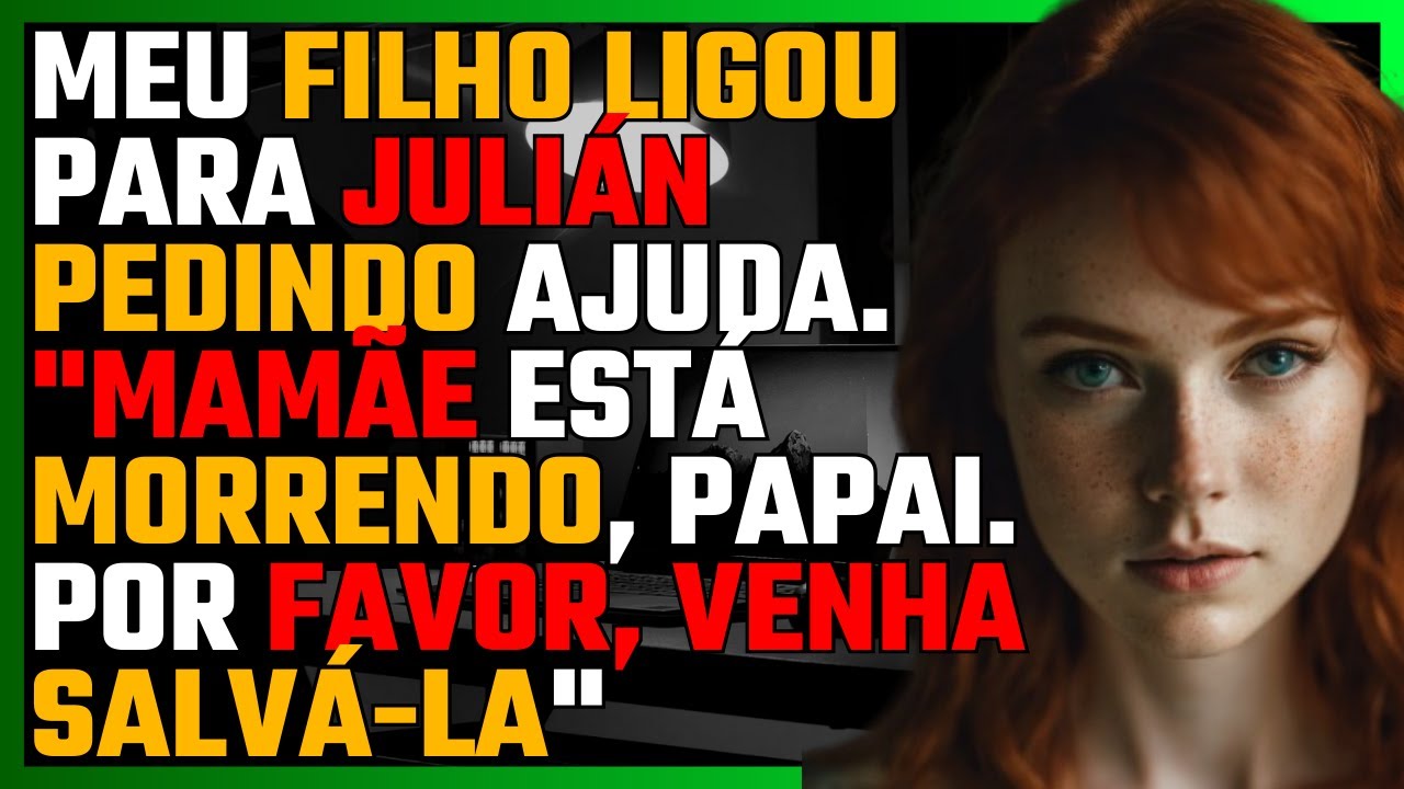 **O meu filho de três anos gritava ao telefone: "Papá, a mamã está a morrer!" Do outro lado, a voz do meu marido soou fria: "És igual à tua mãe. Se ela vai morrer, que morra de uma vez." Eu estava...