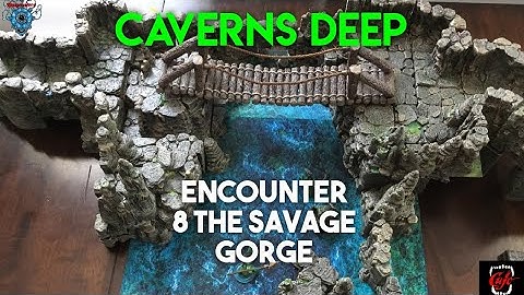 #dwarvenforge #savagegorge #dnd # #terrain #tabletopdungeoneers dungeons and dragons 3d terrain.