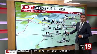 Northeast Ohio weather: Turning unsettled for the week ahead