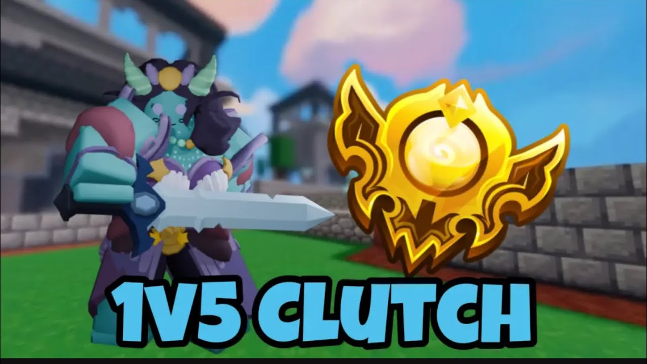 SO I DID A 1V5 CLUTCH IN RANK… (Roblox Bedwars) - YouTube
