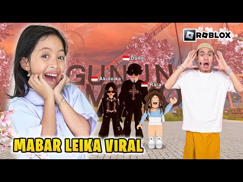 WOW!! LEIKA MABAR SAMA FANS!! MAIN GAME NAIK GUNUNG VIRAL SERU KETEMU TEMAN BARU [ROBLOX INDONESIA]