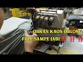 Obras kaos oblong full sampai jadi