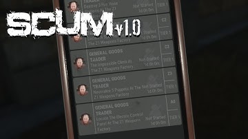 I Made QUESTS for the Z1 Weapons Factory in Scum 1.0