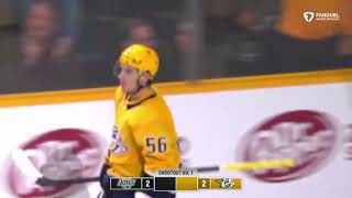 Erik Haula shootout goal vs Los Angeles