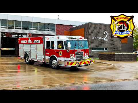 Windsor Fire Engine 2 Responding