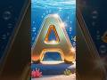 Letter A | Ocean Animals ABC Alphabet Phonics For Children 🐬 Preschool Learning For Kids #kids