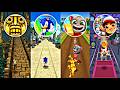 Temple Run 🆚 Sonic Dash 🆚 Talking Tom Gold Run 🆚 Subway Surfers