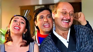 Anupam Kher &amp; Govinda Lotpot Comedy Scene | Haseena Man Jayegi Movie