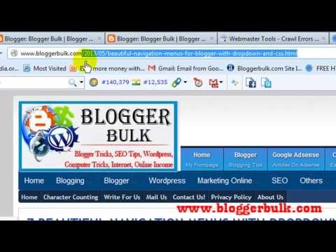 How to find and fix crawl erros in google webmaster tools for blogger sitemaps