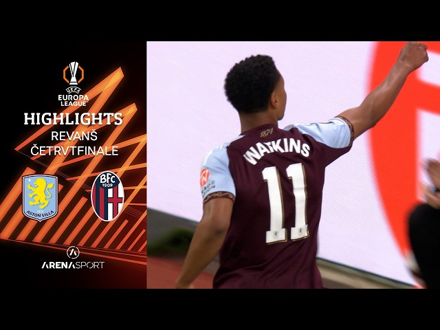 Aston Vila - Bologna 4:0 | UEFA Europa League (Play Offs - 1/4-finals) | 16. april 2026.
