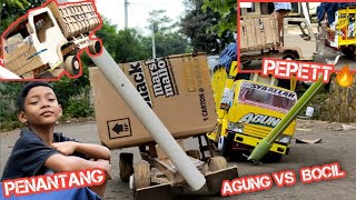 EDYAANN!! || Agung challenged by Bocil to a duet with OWLENG🔥