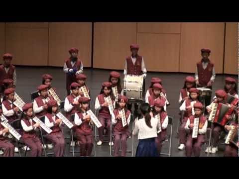 111214嘉義縣頂六國小參加嘉義縣100學年度兒童樂隊比賽榮獲優選第一名