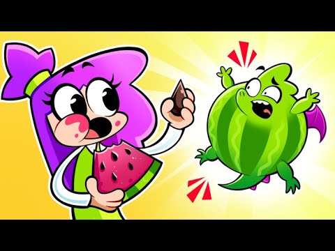Don't Overeat 🍔Healthy food VS Junk 🍉Funny English for kids - YouTube