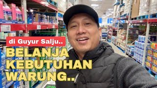 BELANJA DI GUYUR SALJU… DINGIN BANGET!!!