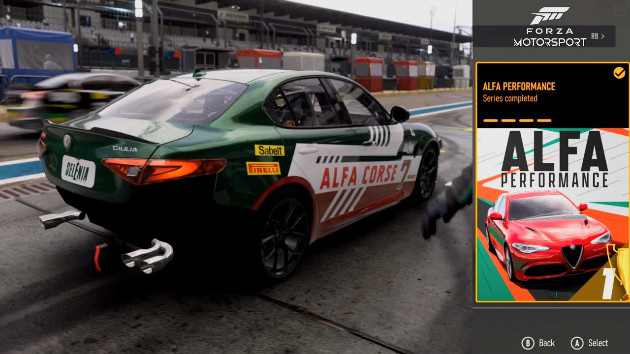 Forza Motorsport | Alfa Performance All Events Italian Challenge Tour ...
