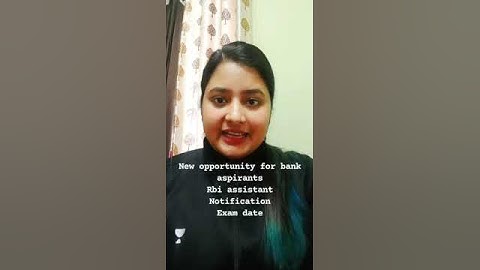 RBI Assistant Notification Out | #sunakya | By Nidhi Ma’am | wifistudy 2.0