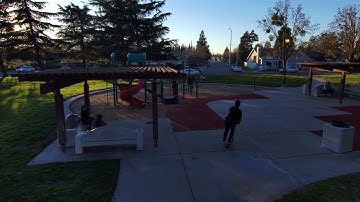 Skydio 2 AI Drone flight test flight at the park