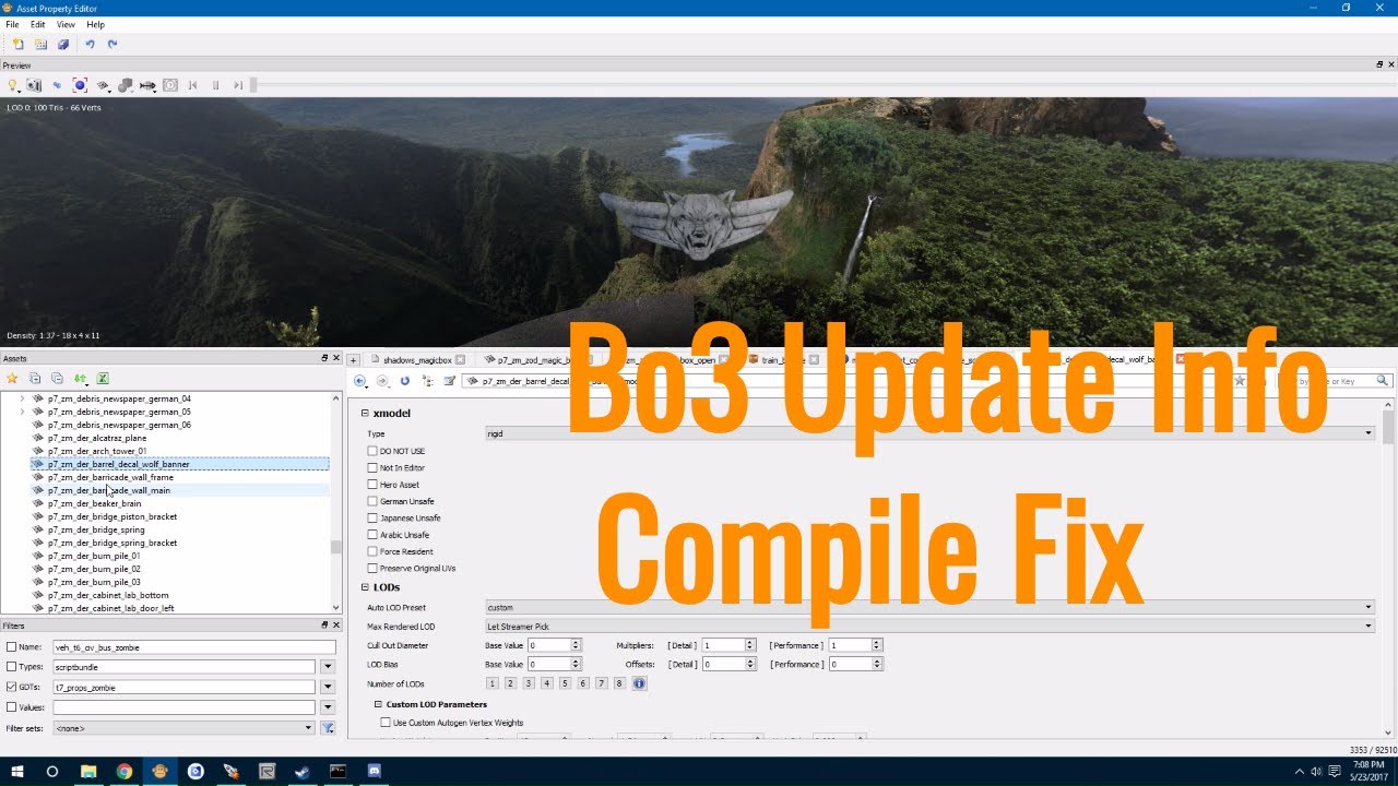 bo3 Mod Tools New Update Info. Compile Fix