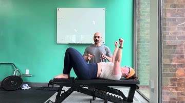 Hooklying DB Bench Press