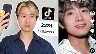 I Gained a following on TikTok as a fake Kpop idol using Face Filters