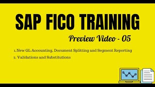 SAP FICO Training 05 | New General Ledger Accounting in SAP | Validations, and Substitutions