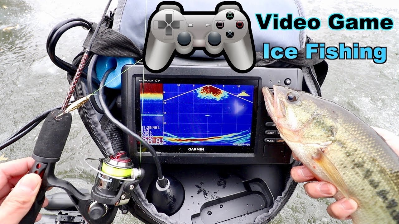 VIDEO GAME Ice Fishing!!! (INSANE) 