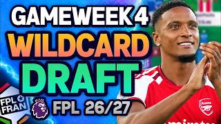 FPL GW4 WILDCARD DRAFT | BEST RANK 437 🌍 | Fantasy Premier League 2026/27