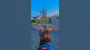 Jubin Nautiyal : Mere Baba Song Status ❣️| Jubin Nautiyal Song Status | Mahadev Status🔱 #shorts