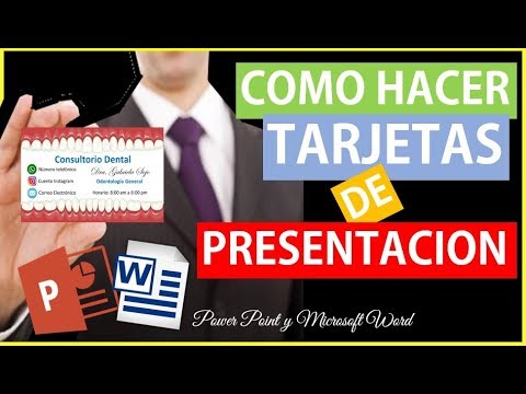 carencia hogar Clip mariposa HOW TO MAKE POWER POINT AND WORD EASY PRESENTATION CARDS (5 MINUTES) ✓ |  2019 - YouTube