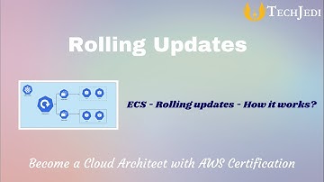 AWS: ECS - Rolling updates - How it works?