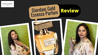 Oriflame Giordani Gold Essenza Parfum REVIEW One Of My Favourite Varsha Mittal