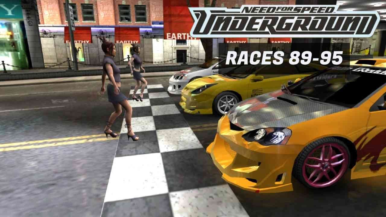 Underground Game Races Underground Mode: Races 89–95 | Need for Speed: Underground - No ...