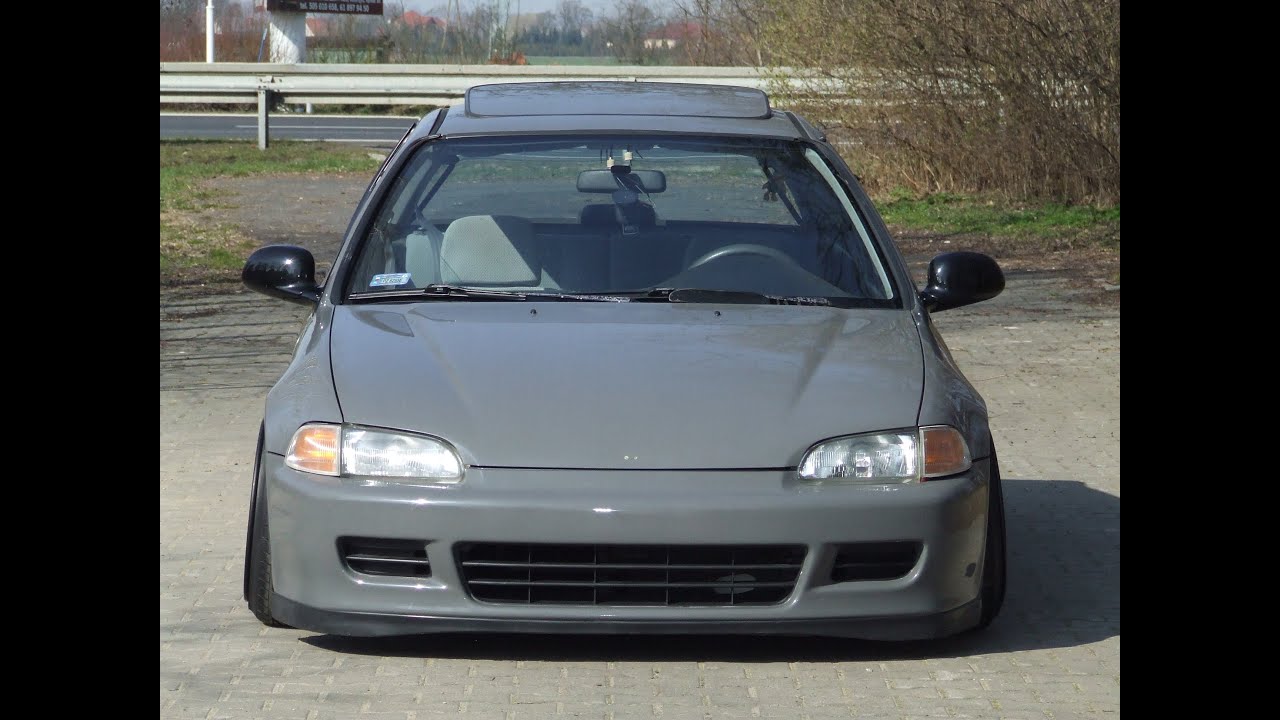 Civic EG4 LSi 1.5 - Exhaust Sound! - YouTube